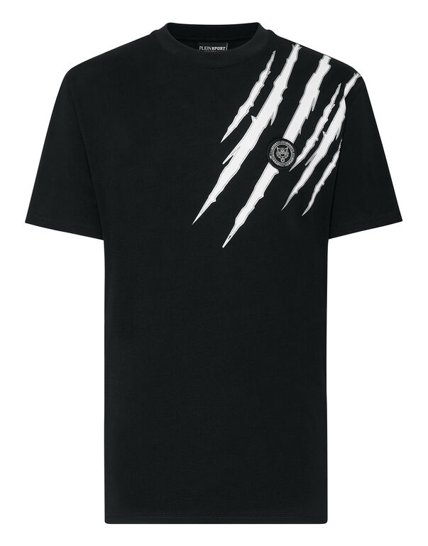 plein sport T-shirt Round Neck SS Scratch black / white