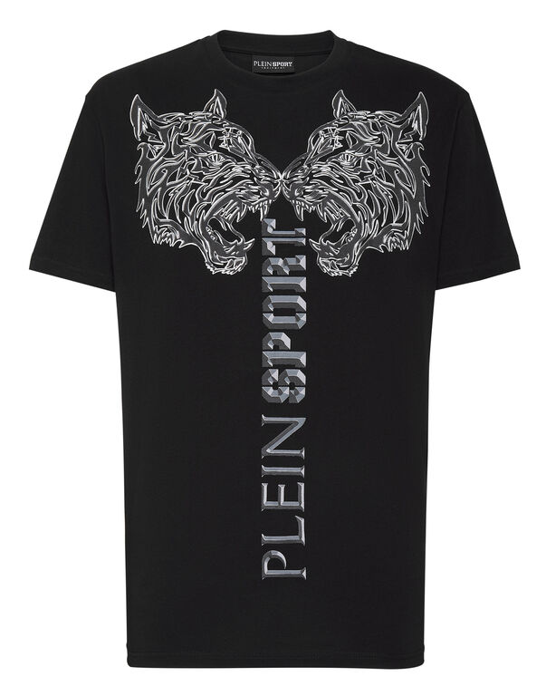 plein sport T-shirt Round Neck SS Tiger black / black