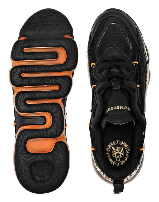 Plein Sport THUNDER FORCE // GEN.X.04 Black/orange Fluo