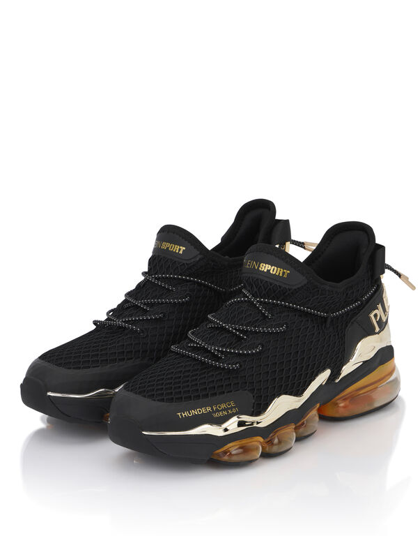 Plein Sport Thunder Force Genx 01: Runner Edition Black/orange Fluo