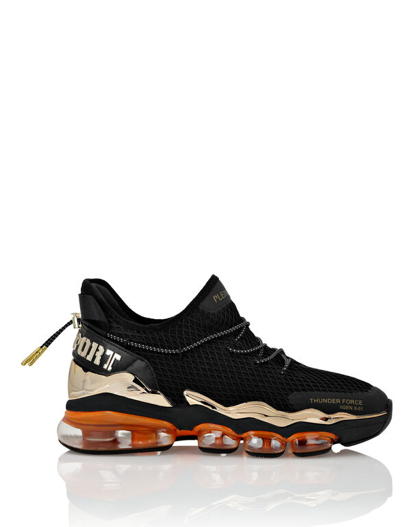 Plein Sport Thunder Force Genx 01: Runner Edition Black/orange Fluo