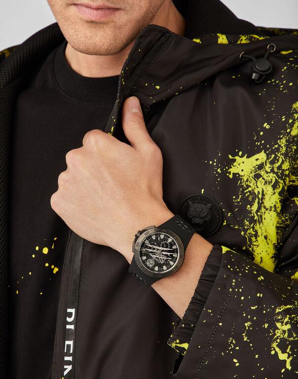 Plein Sport THUNDERSTORM CHRONO Watch Black/grey Steal