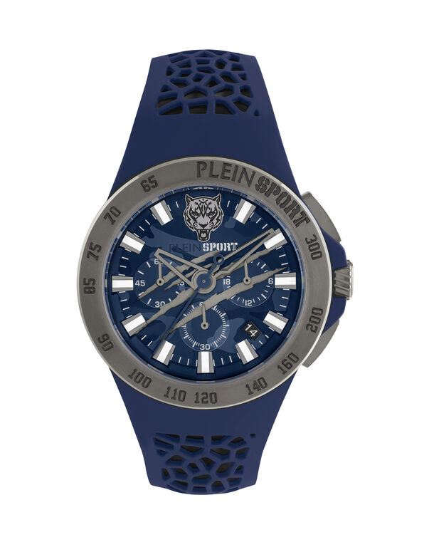plein sport THUNDERSTORM CHRONO Watch blue/grey steal