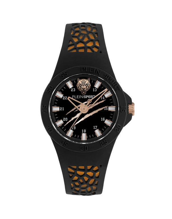 plein sport THUNDERSTORM Unisex Watch black/golden rose