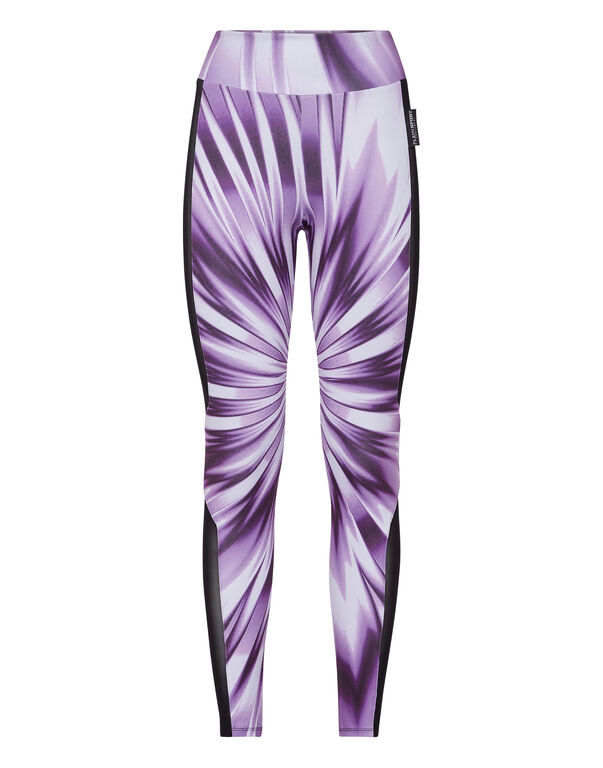 plein sport Tie-dye Jogging High Waist Leggings lilac