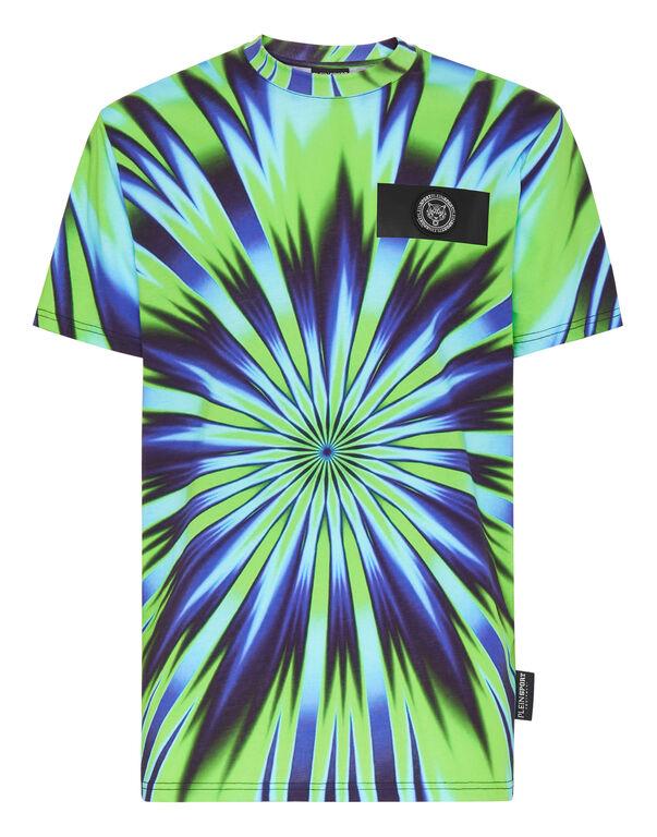 plein sport Tie-dye T-shirt Round Neck SS multicolor