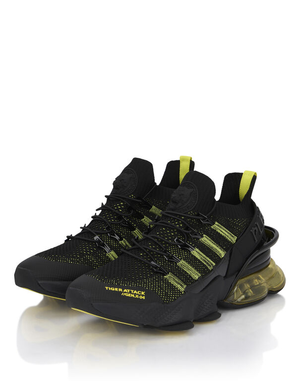 Plein Sport Tiger Attack//Gen.X.04 Black/yellow Fluo