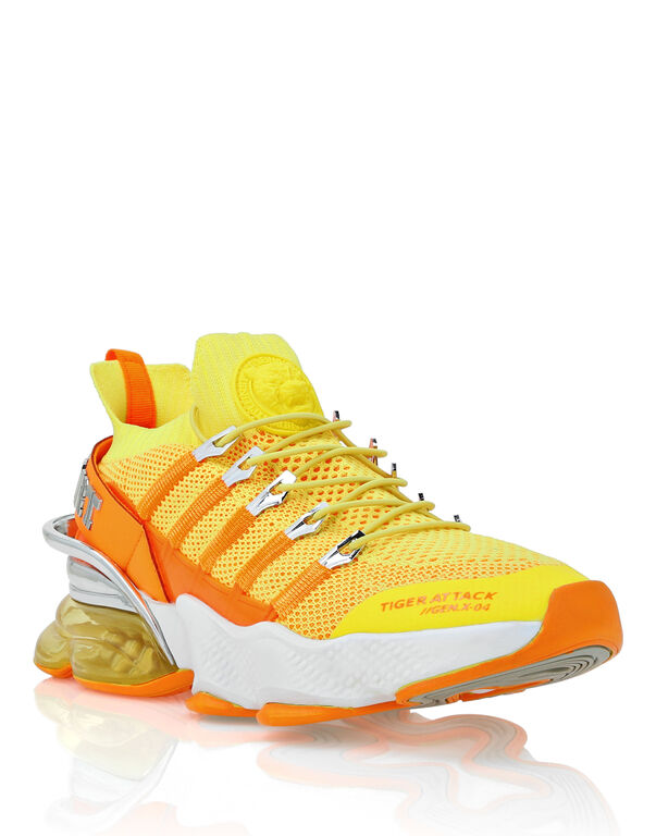 Plein Sport Tiger Attack//Gen.X.04 YELLOW FLUO / ORANGE FLUO