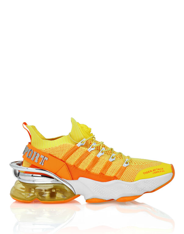 Plein Sport Tiger Attack//Gen.X.04 YELLOW FLUO / ORANGE FLUO