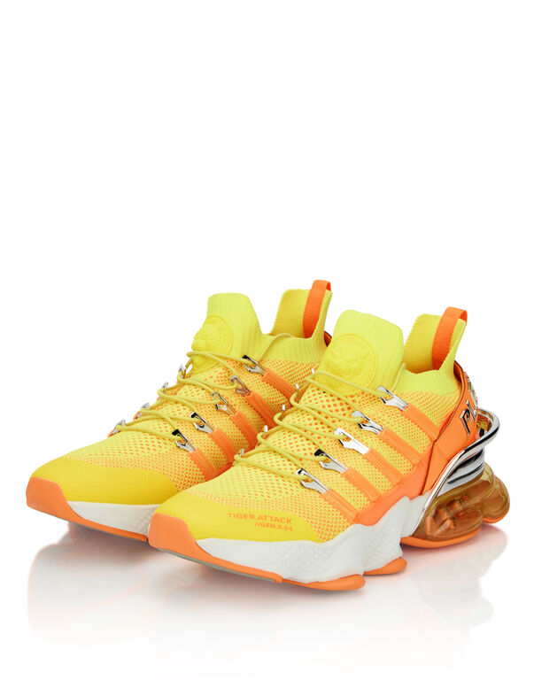 Plein Sport Tiger Attack//Gen.X.04 YELLOW FLUO / ORANGE FLUO