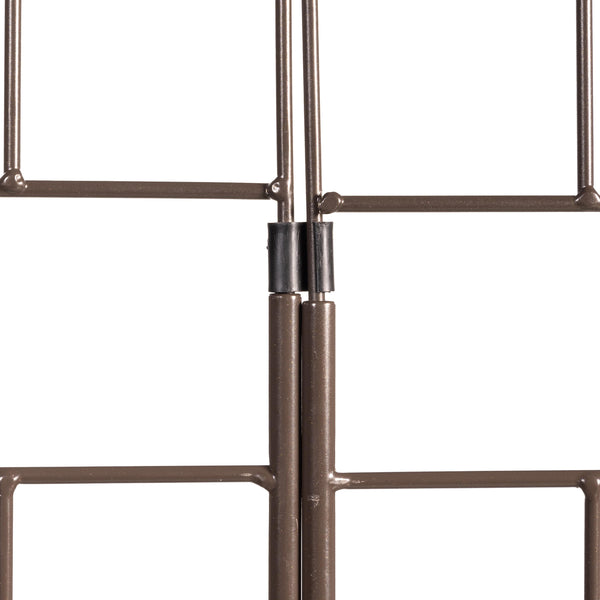 Plow & Hearth 6 Ft. Montebello Tall Iron Garden Edging