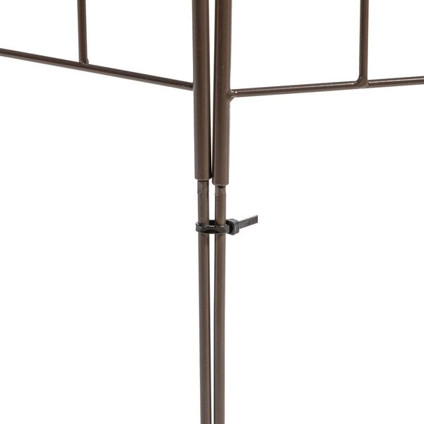 Plow & Hearth 6 Ft. Montebello Tall Iron Garden Edging