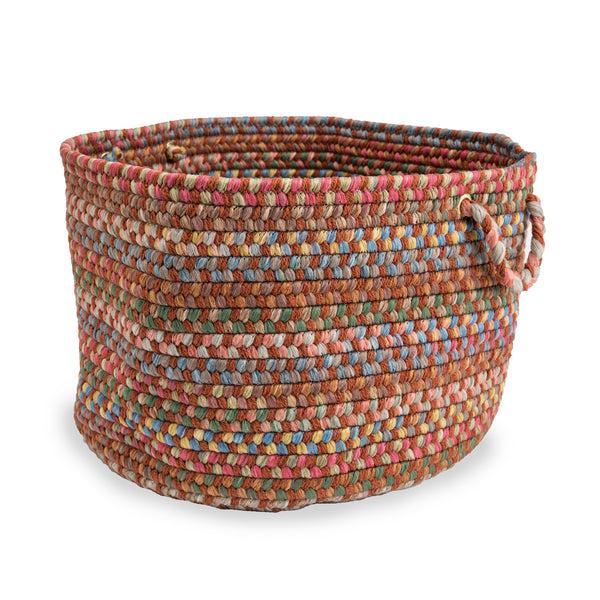 Plow & Hearth Afton Mountain Indoor/Outdoor Polypropylene Braided Basket With Handles