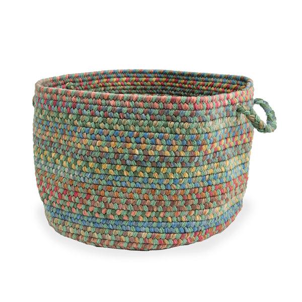 Plow & Hearth Afton Mountain Indoor/Outdoor Polypropylene Braided Basket With Handles