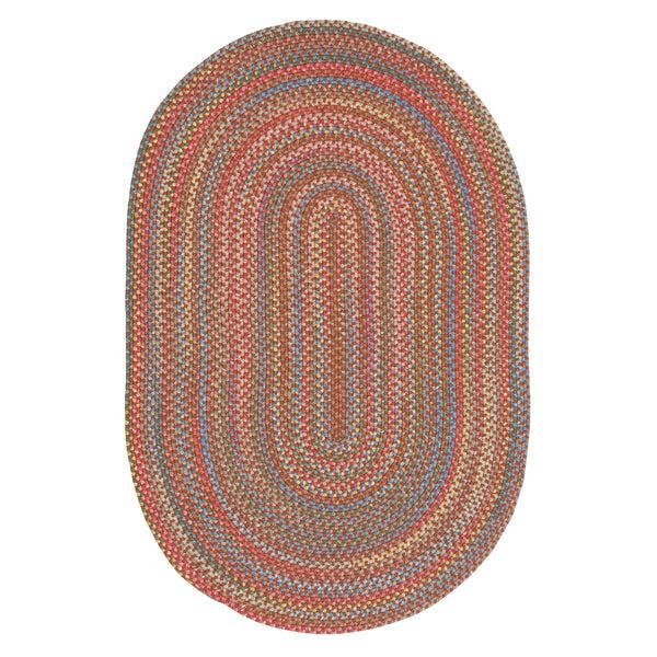 Plow & Hearth Afton Mountain Indoor/Outdoor Polypropylene Braided Rug 4' X 6'