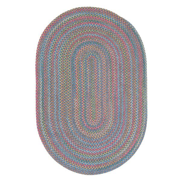 plow & hearth Afton Mountain Indoor/Outdoor Polypropylene Braided Rug 4' x 6'