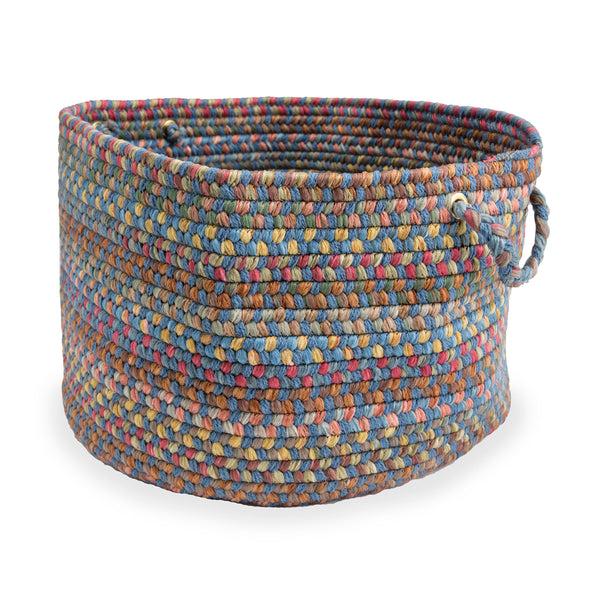 plow & hearth Afton Mountain Indoor/Outdoor Polypropylene Braided Basket with Handles
