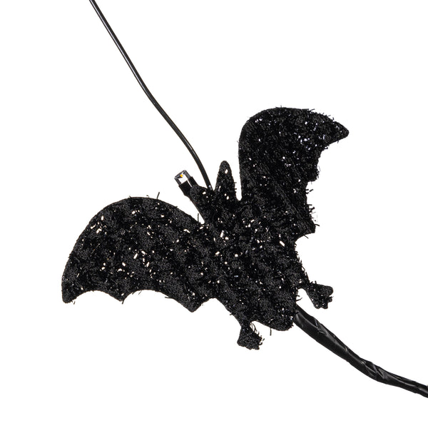 Plow & Hearth Bat And Spider Tree LED Table Décor 20"H