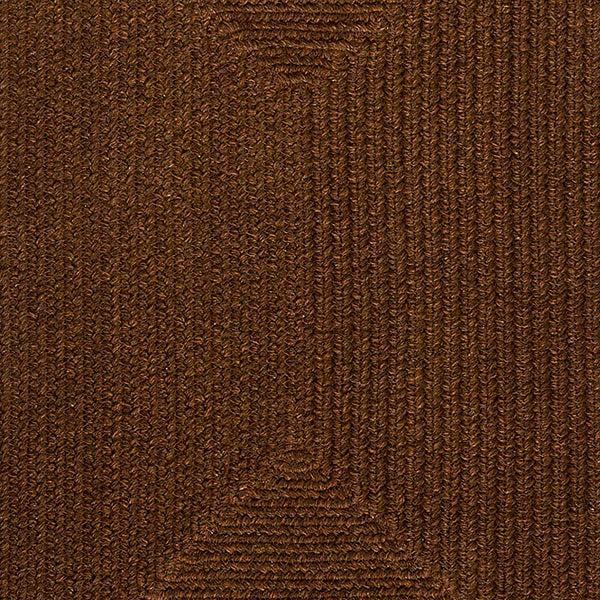 plow & hearth Bear Creek Oval Braided Wool Blend Rug 2' x 3'