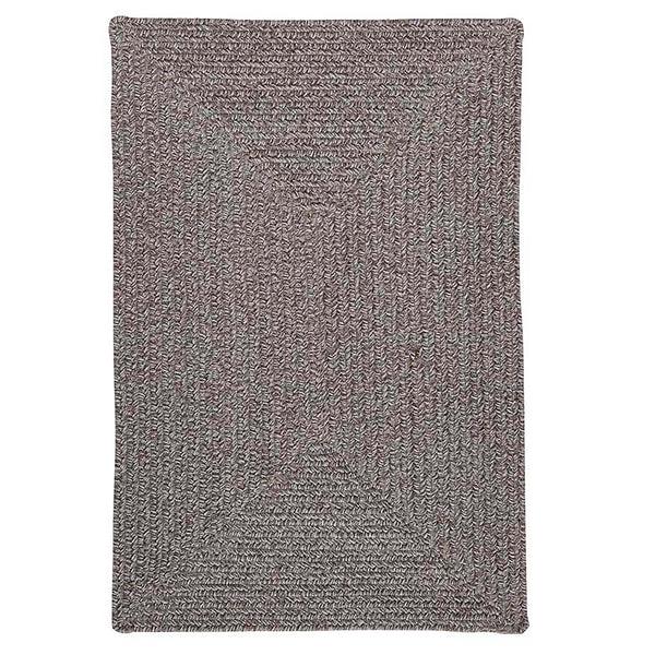 Plow & Hearth Bear Creek Rectangular Braided Wool Blend Rug 24"x 36"