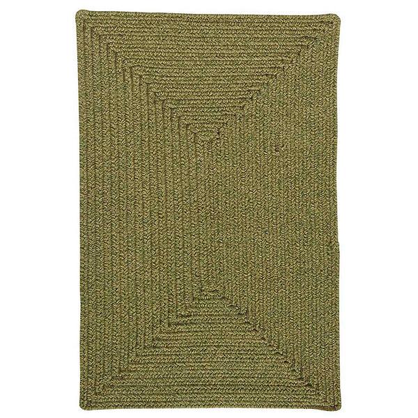 Plow & Hearth Bear Creek Rectangular Braided Wool Blend Rug 24"x 36"