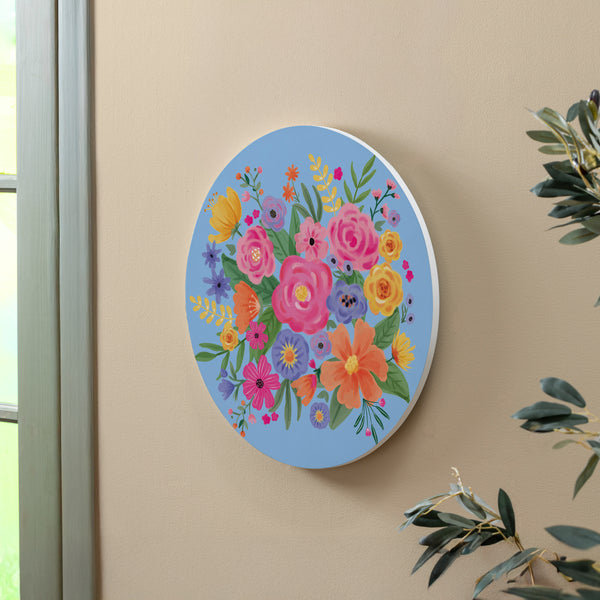 Plow & Hearth Bunny Blooms Spring Blossom 18" Door Décor