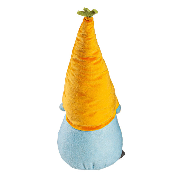 Plow & Hearth Bunny Blooms Table Decor Fabric Easter Gnome With Carrot Hat