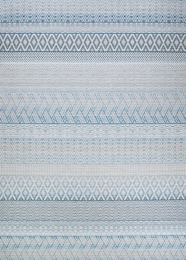 Plow & Hearth Cape Gables Surf Indoor/Outdoor Area Rug