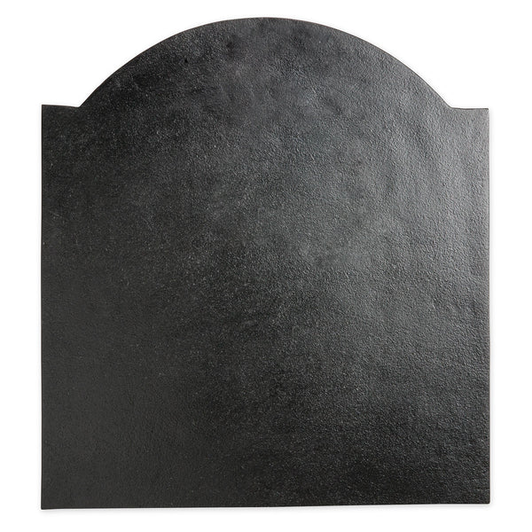 Plow & Hearth Cast Iron Fireback With Pine Cone Design