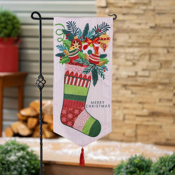 plow & hearth Christmas Stocking Celebration Everlasting Impressions