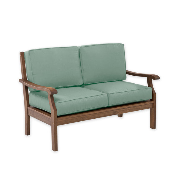 Plow & Hearth Claremont Deep Seating Love Seat With Cushions