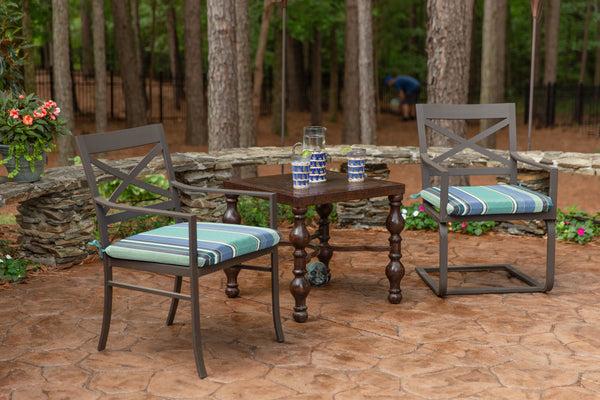 Plow & Hearth Classic Polyester Seat Pad 18"x18' Set Of 2