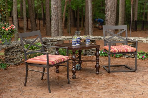 Plow & Hearth Classic Polyester Seat Pad 18"x18' Set Of 2