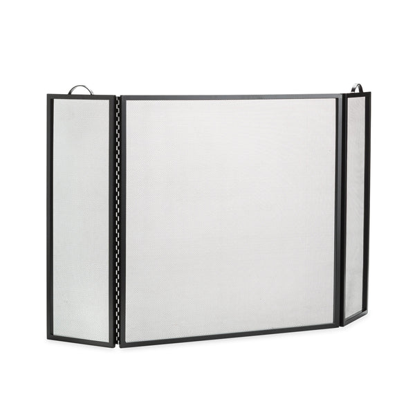 Plow & Hearth Classic Tri-Fold Flat-Guard Fire Screen