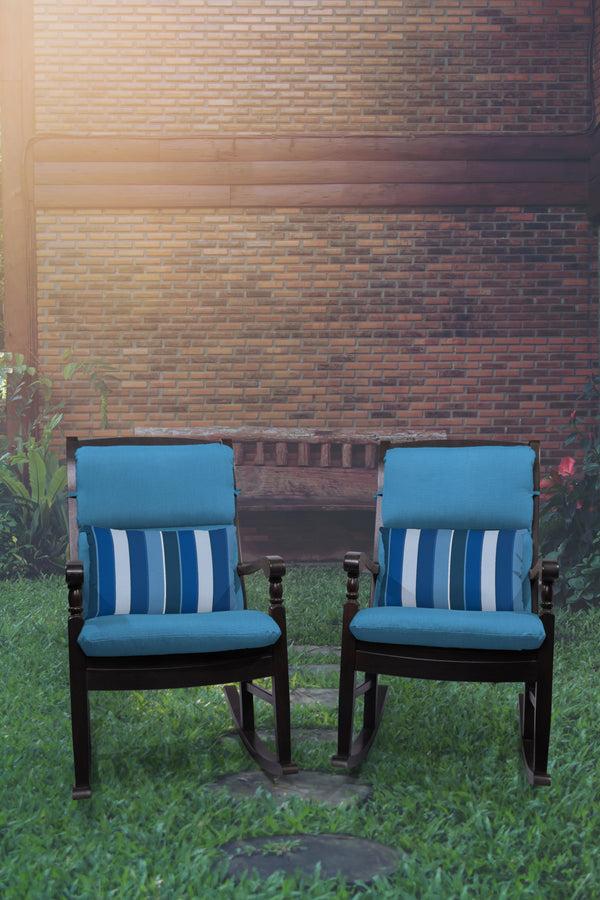 plow & hearth Classic Two-Ply High Back/Recliner Polyester Cushion