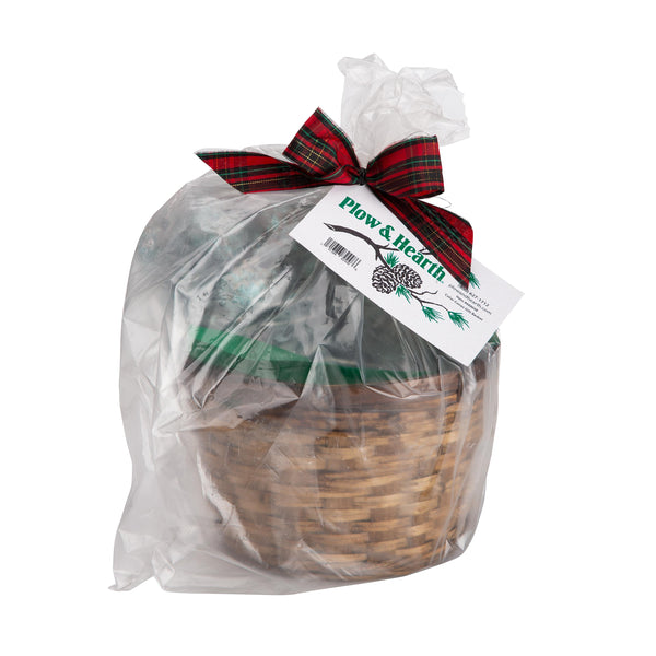 Plow & Hearth Color-Changing Fireplace Color Cones 1 Lb. In Gift Basket