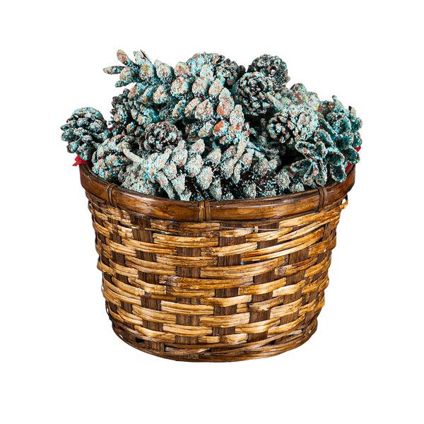 Plow & Hearth Color-Changing Fireplace Color Cones 1 Lb. In Gift Basket