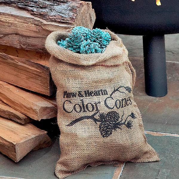 Plow & Hearth Color-Changing Fireplace Color Cones 5 Lb. Bag