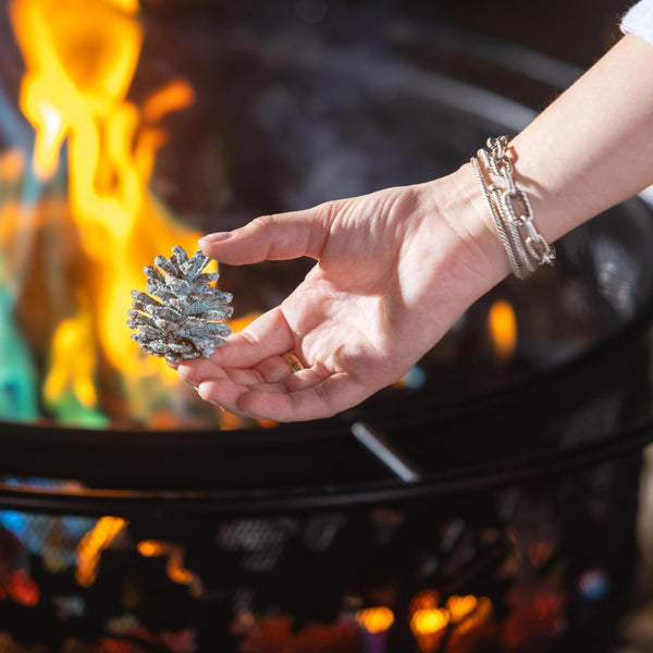 Plow & Hearth Color-Changing Fireplace Color Cones 6 Lb. Bag