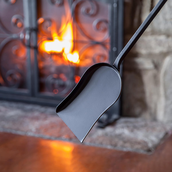 Plow & Hearth Compact Size Hand-Forged Fireplace Tool Set