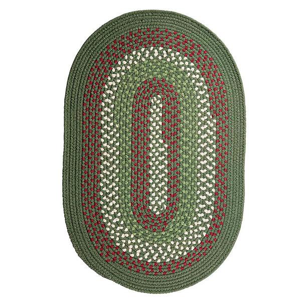 Plow & Hearth Country Classic Braided Polypropylene Rug 3' X 5'