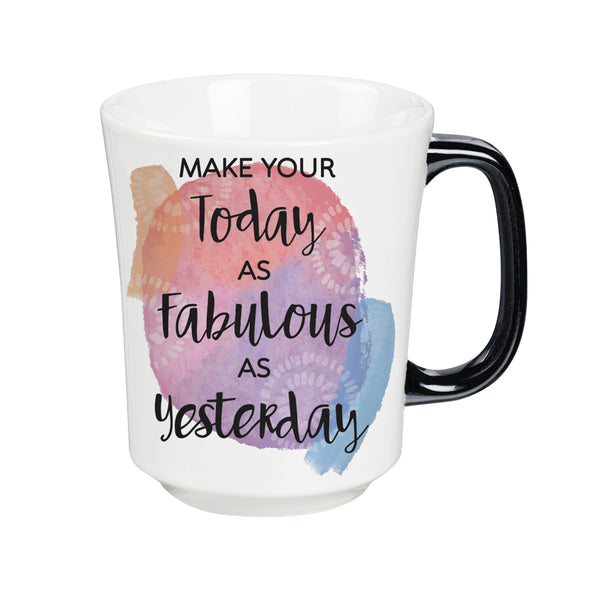plow & hearth Cup of Awesome 14 OZ Make your today as fabulous as yesterday