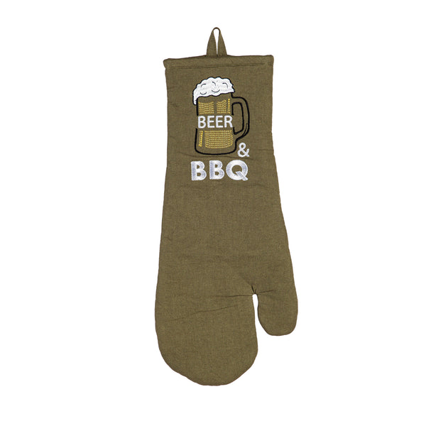 Plow & Hearth Father's Day Grilling Gift Set "Beer & BBQ"