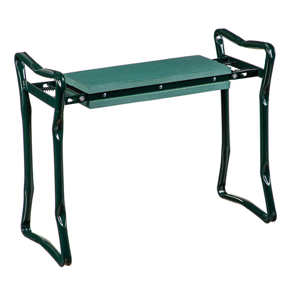 Plow & Hearth Folding Garden Kneeler/Seat With Foam Pad