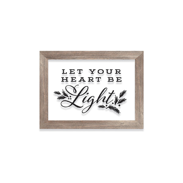 Plow & Hearth Framed Christmas Wishes Holiday Accents Set Of 3