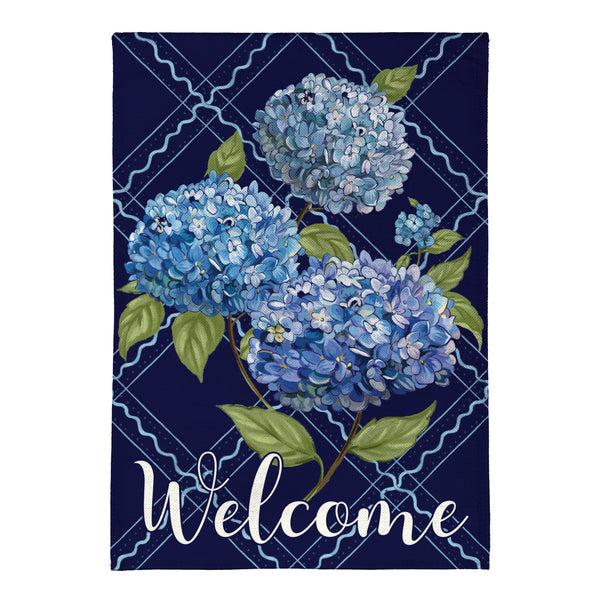 Plow & Hearth Golded Meadow VivaStyle Burlap Garden Flag