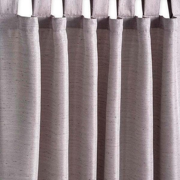 plow & hearth Grasscloth Outdoor Curtain Panel with Tab Top 54"W x 96"L