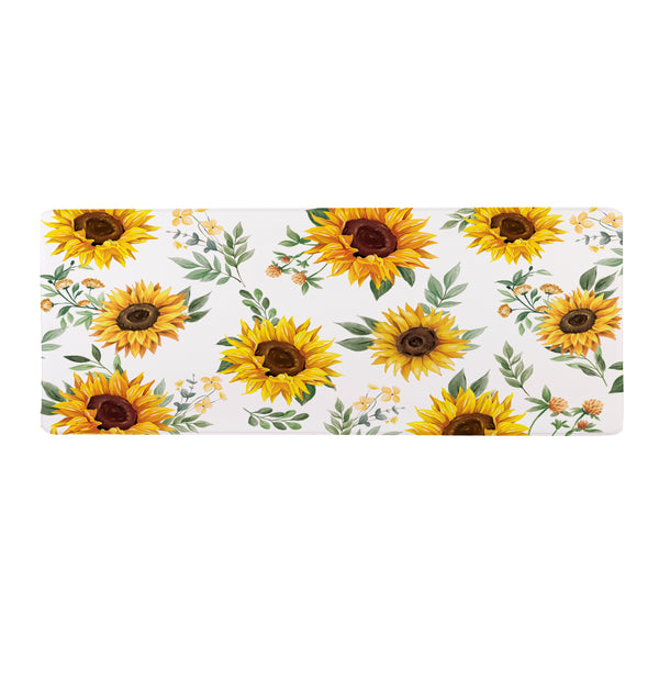 Plow & Hearth Grateful Gatherings Sunflower Anti-Fatigue Mat 40"x20"