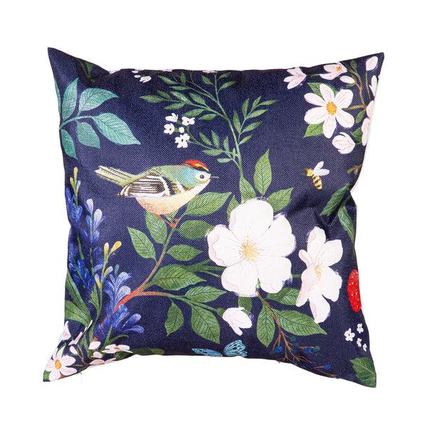 Plow & Hearth Greenhouse Retreat 18" Interchangeable Pillow Cover