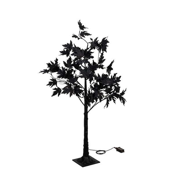 Plow & Hearth Halloween Maple Indoor/Outdoor LED Color Changing Tree 43"H